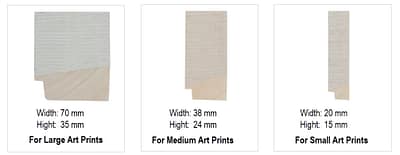 Options white wooden frame for Wondrousgoose fine art print